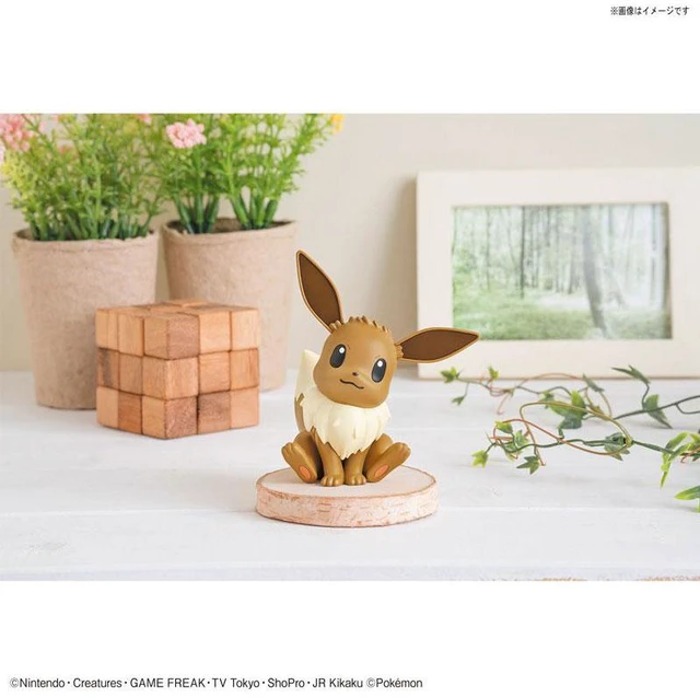 Alt view image 6 of 6 - Eevee Pokémon Plamo Collection Quick!! 04 Plastic Model (Rerun)