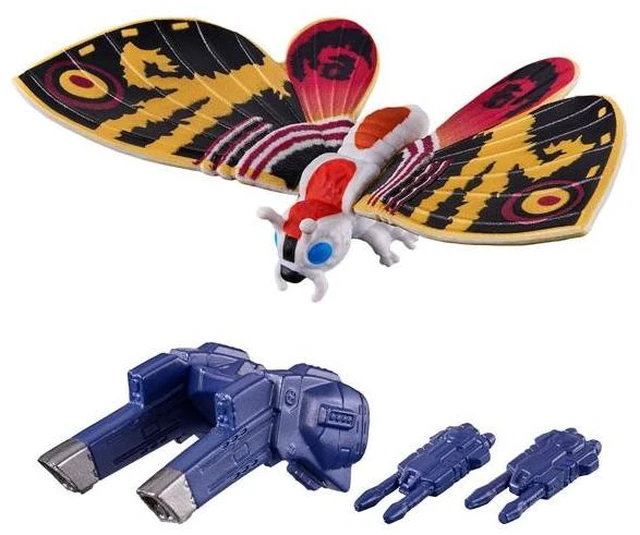 Main image of Godzi-Verse Mothra (1992) & Type-3 Kiryu Maser Blade/Back Unit