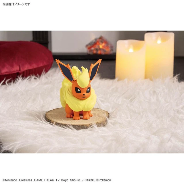 Alt view image 6 of 6 - Pokemon Plamo Collection Quick!! 25 Flareon Model Kit