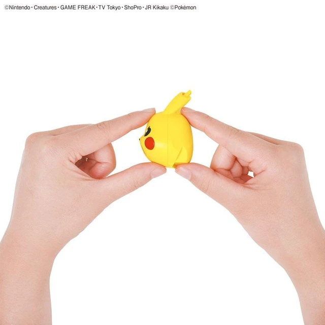 Alt view image 5 of 6 - Pokemon Plamo Collection Quick!! 03 Pikachu (Battle Pose) Model Kit