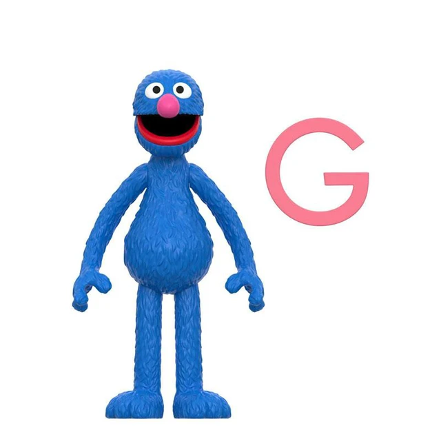 Alt view image 3 of 3 - Grover - Sesame Street ReAction Figure