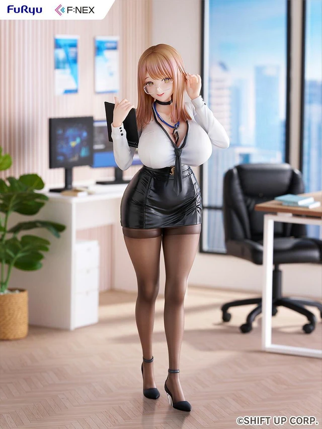 Alt view image 2 of 7 - Japan Goddess of Victory: Nikke Emma - Office Therapy 1/7 Complete Figure