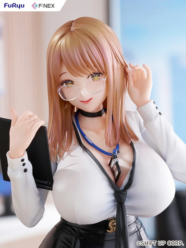 Alt view image 4 of 7 - Japan Goddess of Victory: Nikke Emma - Office Therapy 1/7 Complete Figure