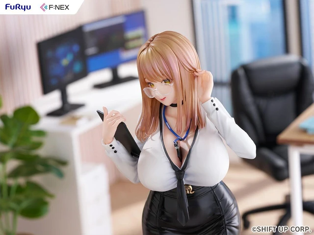 Alt view image 7 of 7 - Japan Goddess of Victory: Nikke Emma - Office Therapy 1/7 Complete Figure