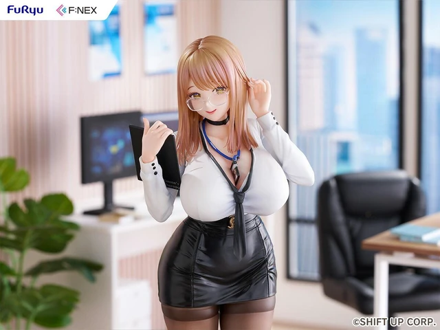Alt view image 6 of 7 - Japan Goddess of Victory: Nikke Emma - Office Therapy 1/7 Complete Figure