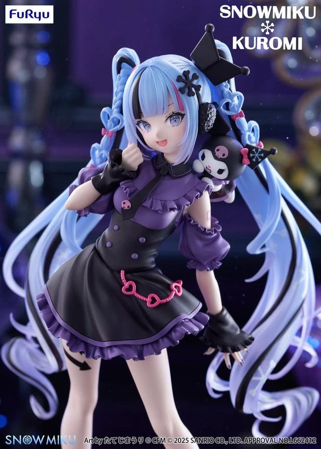 Alt view image 2 of 4 - Japan Trio-Try-iT Snow Miku x Kuromi Figure