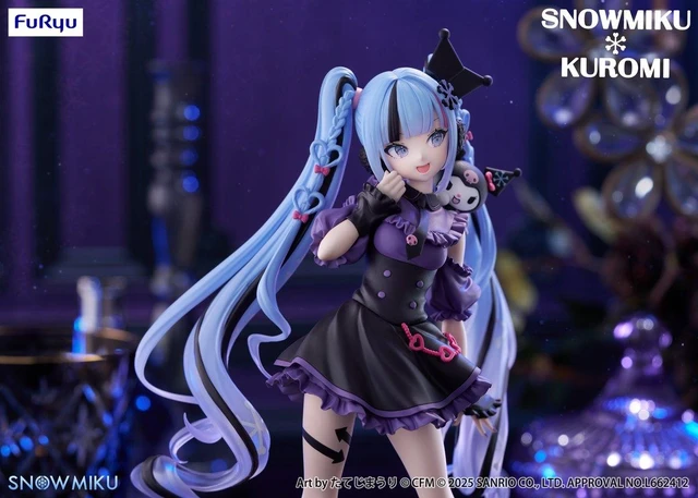 Alt view image 3 of 4 - Japan Trio-Try-iT Snow Miku x Kuromi Figure