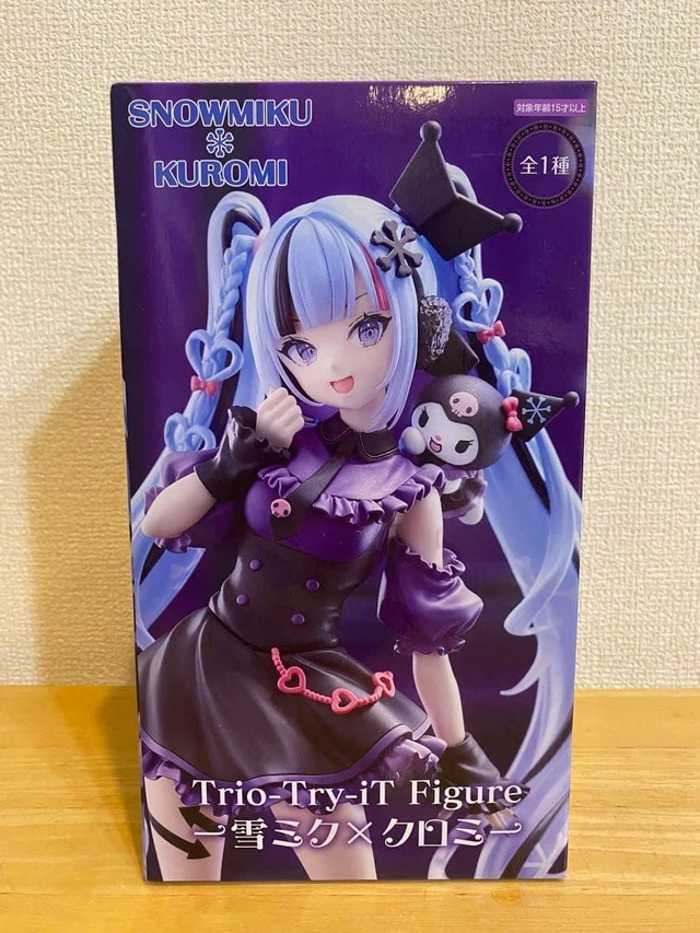 Alt view image 4 of 4 - Japan Trio-Try-iT Snow Miku x Kuromi Figure