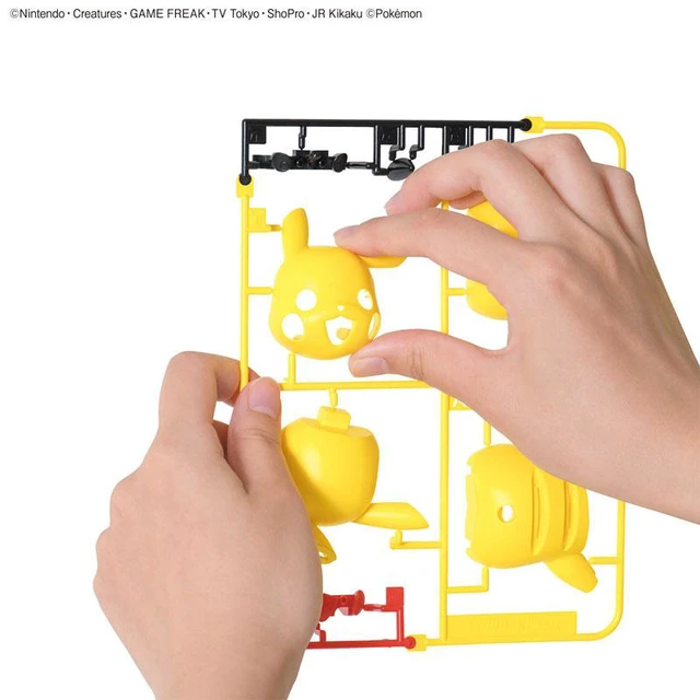Alt view image 5 of 6 - Pokemon Plamo Collection Quick!! 01 Pikachu Plastic Model