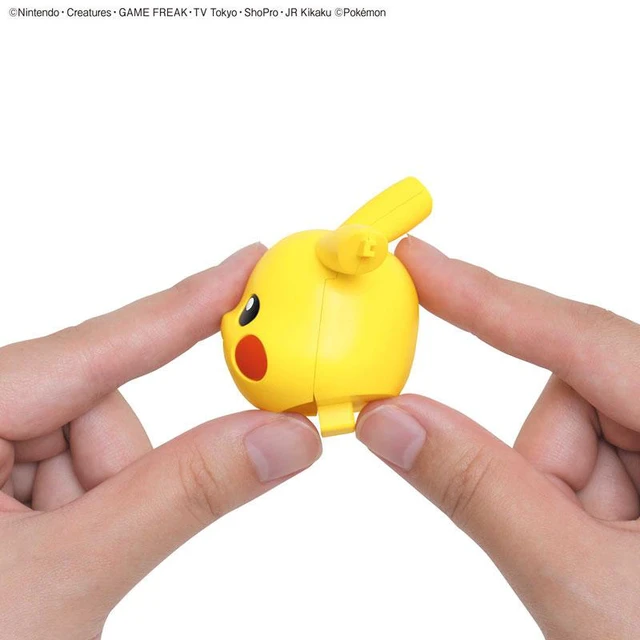 Alt view image 6 of 6 - Pokemon Plamo Collection Quick!! 01 Pikachu Plastic Model