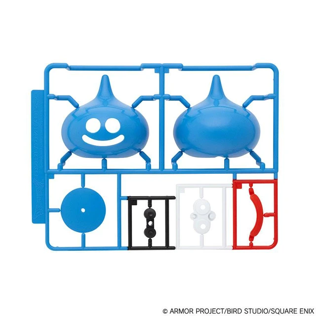 Alt view image 2 of 6 - Dragon Quest Plastic Model Kit Series Slime with Grassland Base