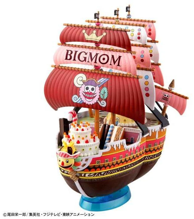 Main image of Japan One Piece Grand Ship Collection Queen Mama Chanter Plastic Model