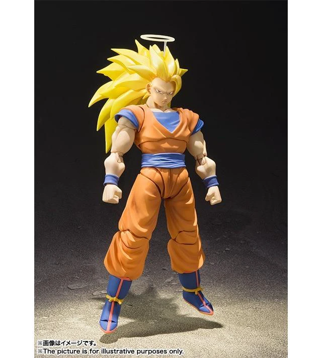Alt view image 2 of 6 - Japan S.H.Figuarts Super Saiyan 3 Son Goku Dragon Ball Z Complete Figure