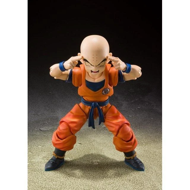 Alt view image 2 of 6 - Japan S.H.Figuarts Krillin: Strongest Earthling (Reissue) Dragon Ball Z