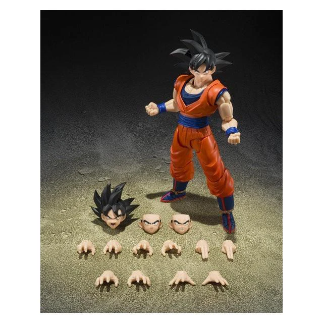 Alt view image 6 of 6 - Japan S.H.Figuarts Son Goku (Kind-Hearted Saiyan) Dragon Ball Z