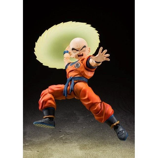 Alt view image 4 of 6 - Japan S.H.Figuarts Krillin: Strongest Earthling (Reissue) Dragon Ball Z