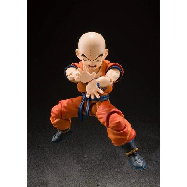 Alt view image 6 of 6 - Japan S.H.Figuarts Krillin: Strongest Earthling (Reissue) Dragon Ball Z