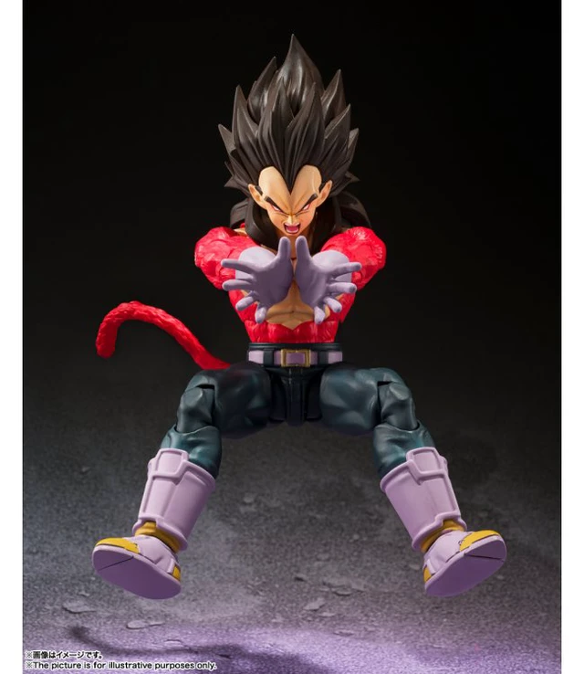 Alt view image 5 of 7 - S.H.Figuarts Super Saiyan 4 Vegeta (Dragon Ball GT)