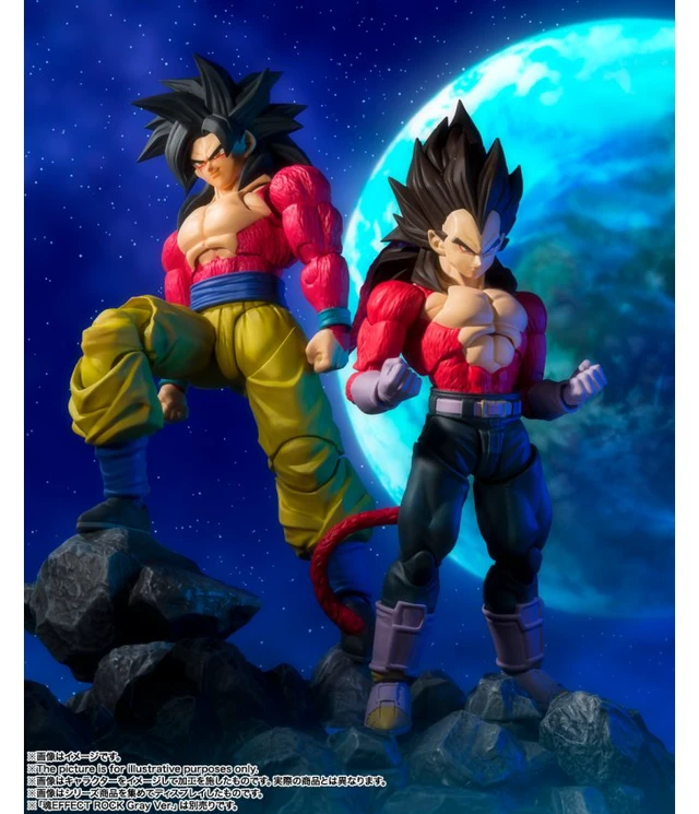 Alt view image 7 of 7 - S.H.Figuarts Super Saiyan 4 Vegeta (Dragon Ball GT)
