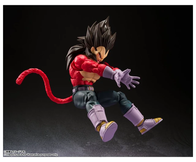 Alt view image 4 of 7 - S.H.Figuarts Super Saiyan 4 Vegeta (Dragon Ball GT)