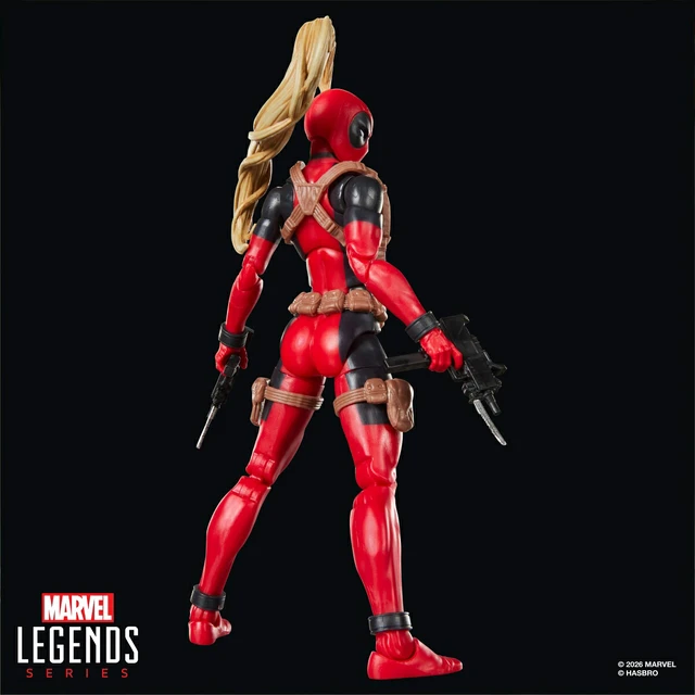 Alt view image 3 of 7 - Japan Marvel Legends Lady Deadpool Action Figure
