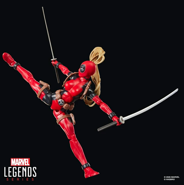 Alt view image 5 of 7 - Japan Marvel Legends Lady Deadpool Action Figure