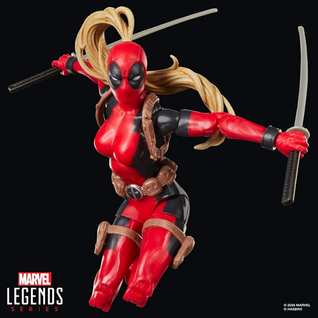 Alt view image 7 of 7 - Japan Marvel Legends Lady Deadpool Action Figure