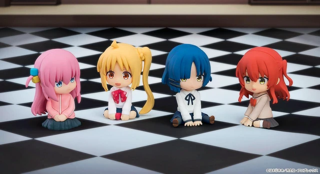 Alt view image 3 of 3 - Japan Hitori Goto Nendoroid Plus Rubber Mascot Bocchi the Rock!