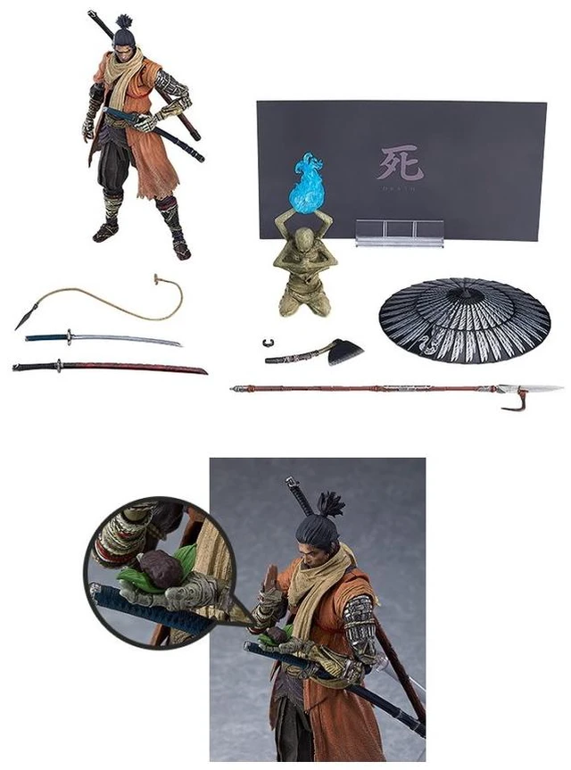 Main image of Japan figma Sekiro: Shadows Die Twice Wolf DX Edition (Reorder)