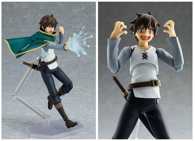 Alt view image 2 of 5 - figma Kazuma (Re-release) w/ Scheming Face - Konosuba 3