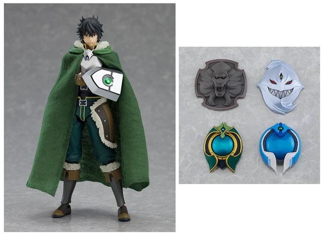 Main image of figma Naofumi Iwatani & figmaPLUS Shield Set - The Rising of the Shield Hero