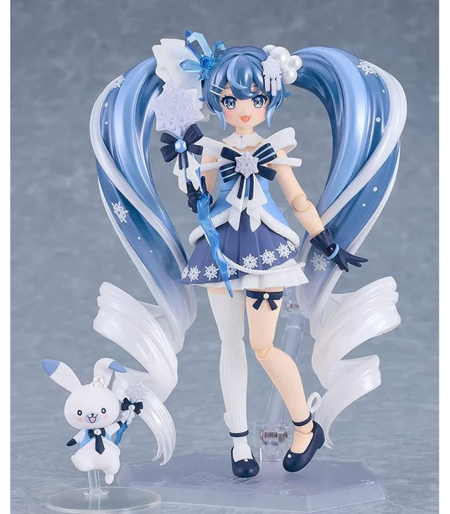 Main image of Japan figma Snow Miku: Crystal Snow Ver.