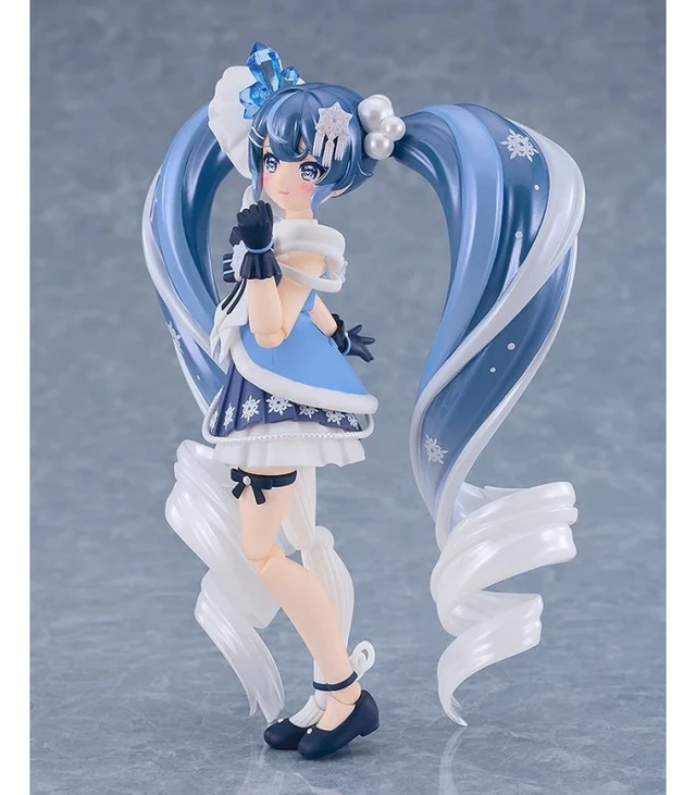 Alt view image 4 of 6 - Japan figma Snow Miku: Crystal Snow Ver.