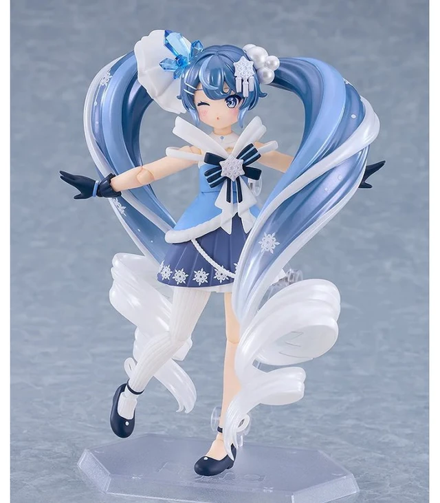 Alt view image 6 of 6 - Japan figma Snow Miku: Crystal Snow Ver.