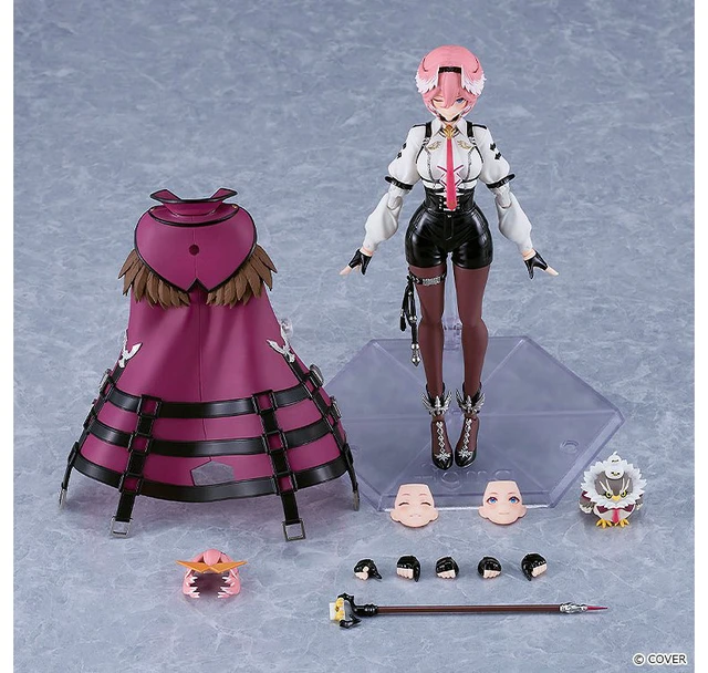 Alt view image 7 of 7 - Japan figma Lui Takane w/ Hawkeye Face Hololive Production