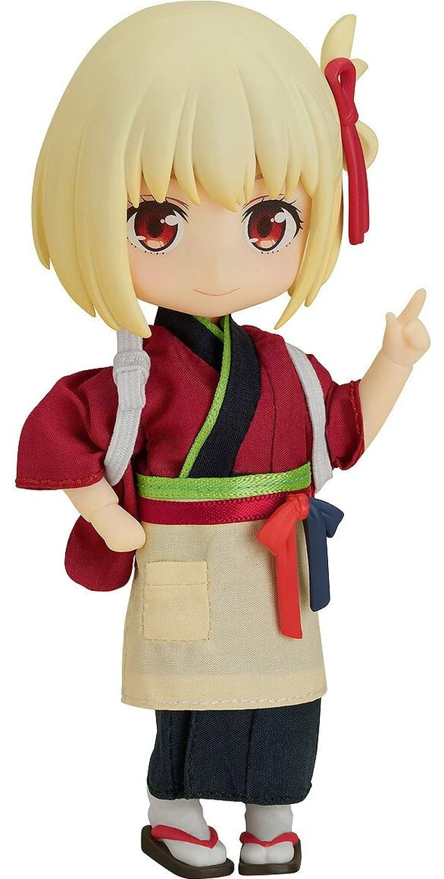 Main image of Japan Nendoroid Doll Chisato Nishikigi: Cafe LycoReco Uniform Ver.