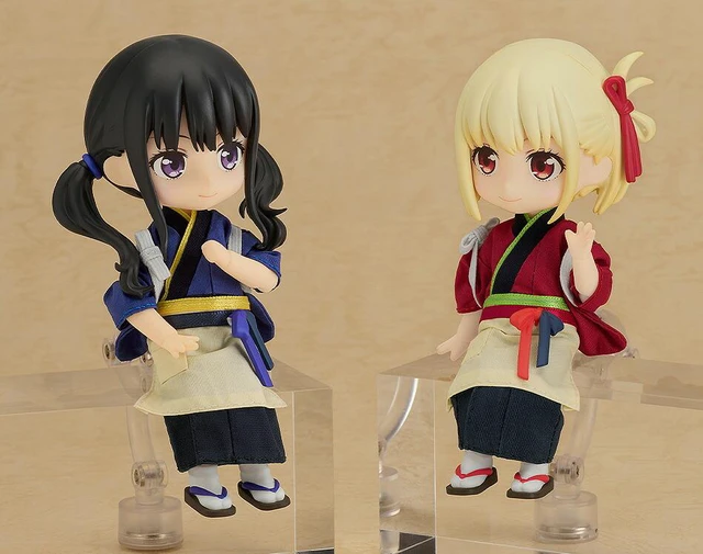 Alt view image 5 of 7 - Japan Nendoroid Doll Chisato Nishikigi: Cafe LycoReco Uniform Ver.
