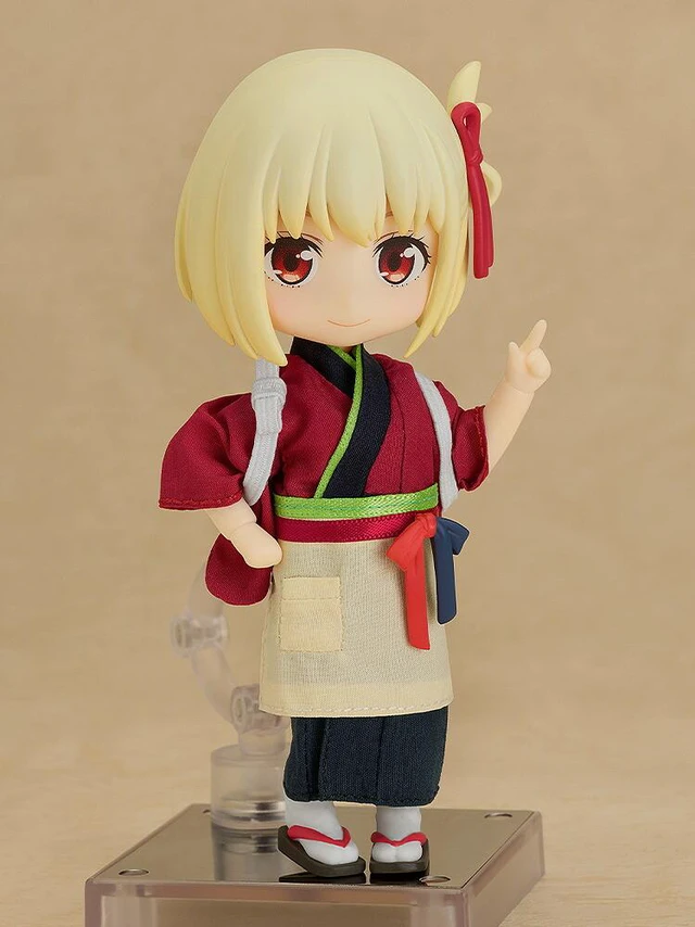 Alt view image 2 of 7 - Japan Nendoroid Doll Chisato Nishikigi: Cafe LycoReco Uniform Ver.