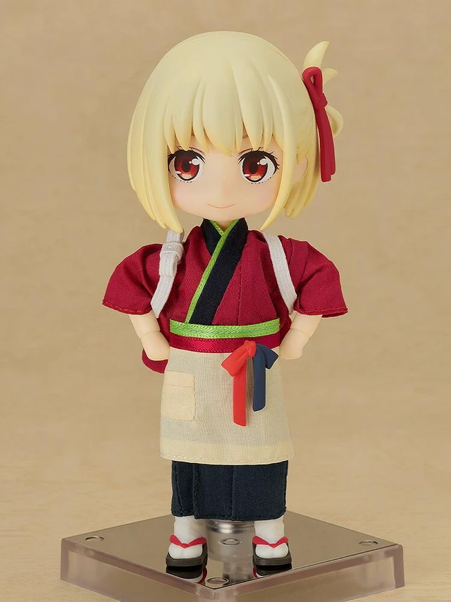 Alt view image 4 of 7 - Japan Nendoroid Doll Chisato Nishikigi: Cafe LycoReco Uniform Ver.