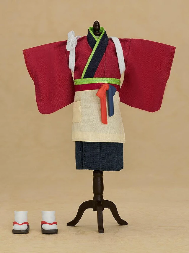 Alt view image 6 of 7 - Japan Nendoroid Doll Chisato Nishikigi: Cafe LycoReco Uniform Ver.