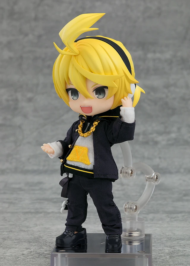 Alt view image 4 of 7 - Japan Nendoroid Doll Len Kagamine: Lower Ver. Complete Figure
