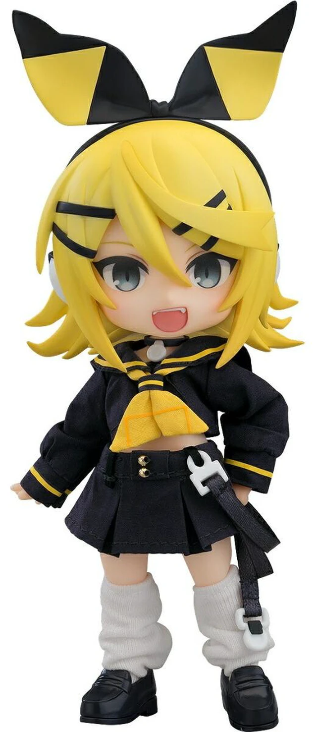 Main image of Japan Nendoroid Doll Rin Kagamine Bring It On Ver. Complete Figure