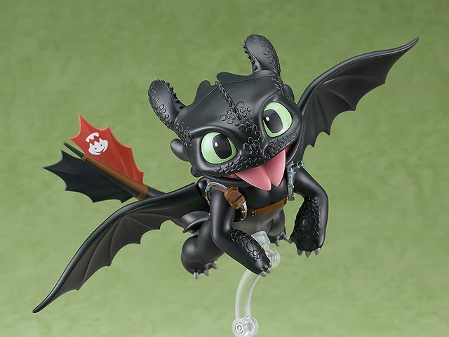 Alt view image 7 of 7 - Japan Nendoroid How to Train Your Dragon Toothless (Re-release)