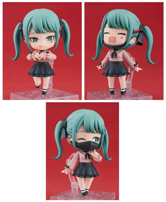 Alt view image 2 of 5 - Japan Nendoroid Hatsune Miku: Vampire Ver. (First Edition) w/ Base
