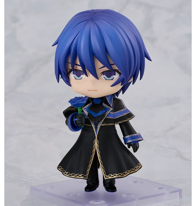 Alt view image 6 of 6 - Japan Nendoroid KAITO: Cantarella Ver. with Blue Rose & Wrist Parts