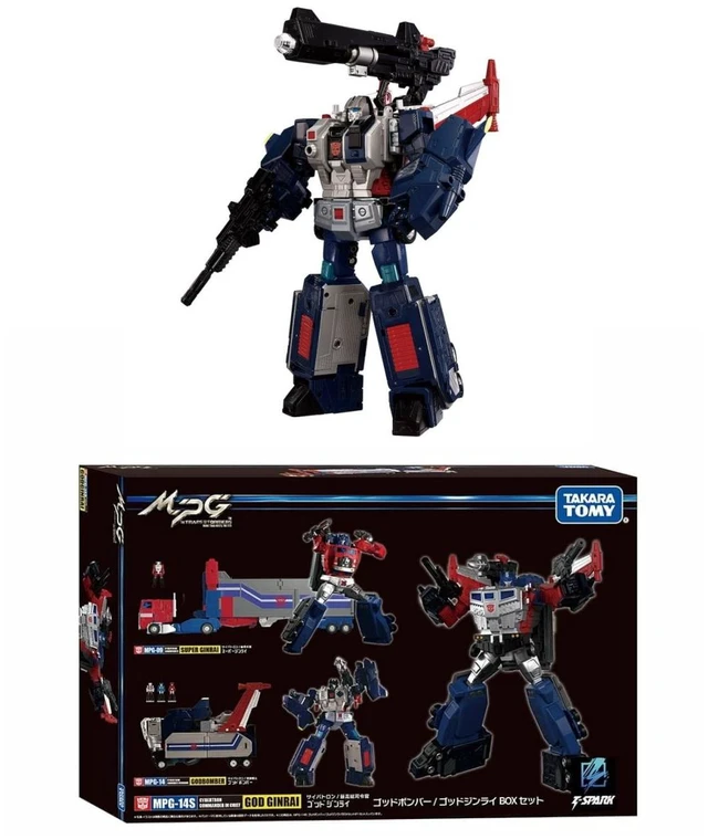 Main image of Transformers Masterpiece MPG-14S Godbomber / God Ginrai BOX Set
