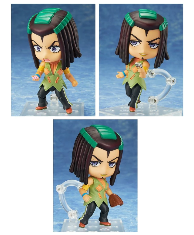 Alt view image 2 of 5 - Nendoroid Ermes Costello w/ Invisible Prison Bars Set (JoJo's Bizarre Adventure)