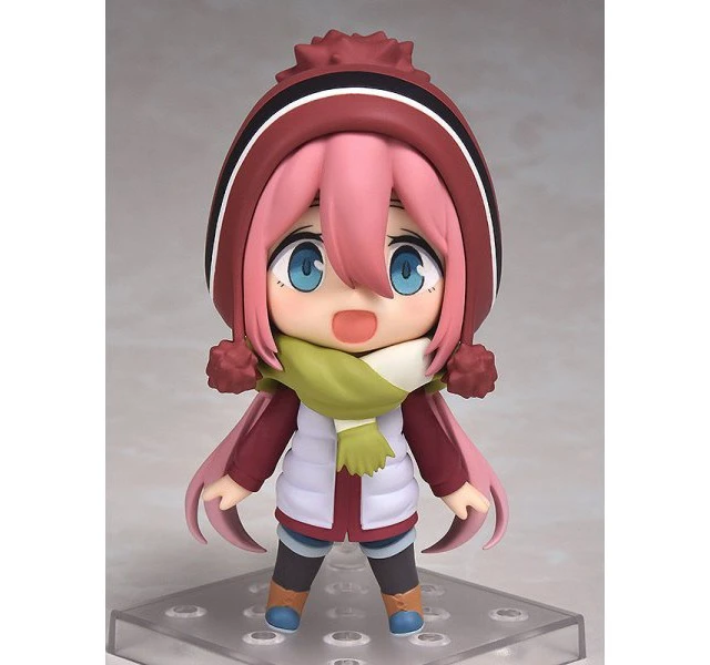 Alt view image 2 of 4 - Nendoroid Nadeshiko Kagamihara (Re-run) w/ Beard Sticker (Laid-Back Camp)