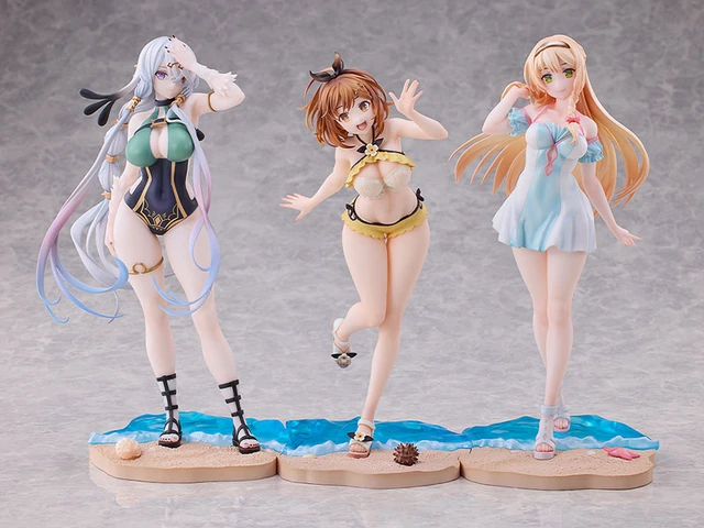 Alt view image 5 of 6 - Ryza, Klaudia & Lila Swimsuit Ver. Set Complete Figure (Atelier Ryza)