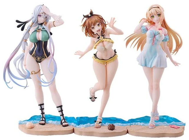 Main image of Ryza, Klaudia & Lila Swimsuit Ver. Set Complete Figure (Atelier Ryza)
